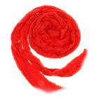 Шерсть для валяния 100% полутонкая шерсть 100гр (1398, коралл) - Фото 2