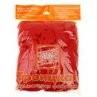 Шерсть для валяния 100% полутонкая шерсть 100гр (1398, коралл) - Фото 3