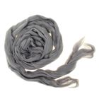 Шерсть для валяния 100% полутонкая шерсть 100гр (0439, серый) - Фото 2