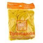 Шерсть для валяния 100% полутонкая шерсть 100гр (0596, желтый) - Фото 3