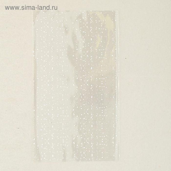 Пакет подарочный "Мошка" 20 х 35 см, однотонный рисунок - Фото 1