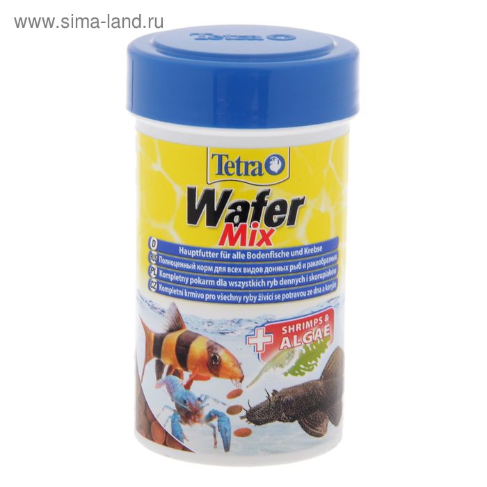Корм TetraWaferMix для рыб, таблетки, 100 мл - Фото 1
