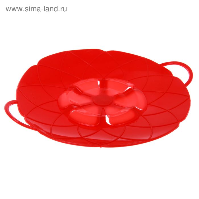 Силиконовая крышка-невыкипайка Доляна «Актеон», d=22 см, цвет МИКС - Фото 1