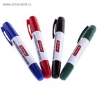 Набор маркеров для доски 4 цвета, Berlingo 2.0 мм - фото 8252909