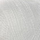Пряжа "Шелковый блеск" 100% лиоцель(вискоза/эвкалипт) 400м/100гр (0235, супер белый) - Фото 1