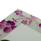 Фоторамка стекло "Фиолетовые цветы" серебристая, 10х15 см - Фото 3