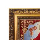 Картина-Икона "Покров пресвятой богородици" 25х29см БГУ рамка микс - Фото 3