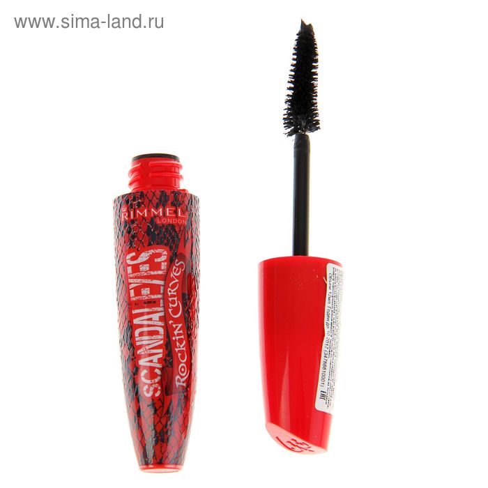 Тушь Для Ресниц Rimmel Rockin Curves Длина и подкручивание № 001 - Фото 1