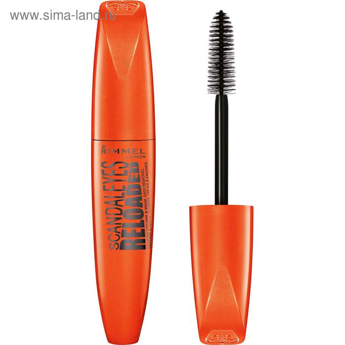 Тушь для ресниц Rimmel Volume Flash ScandalEyes Mascara, тон №001, цвет чёрный - Фото 1