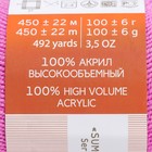Пряжа "Бисерная" 100% акрил 450м/100гр (125-Камелия) - Фото 2