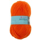 Пряжа "Бисерная" 100% акрил 450м/100гр (284-Оранжевый) - Фото 2