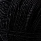 Пряжа "Бисерная" 100% акрил 450м/100гр (02-Черный) - Фото 4