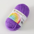Пряжа для вязания спицами, крючком «Пехорский текстиль. Детская новинка», 100% акрил, 200 м/50 г, (567 т. фиалка) - Фото 3