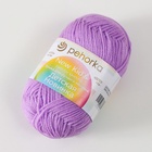 Пряжа для вязания спицами, крючком «Пехорский текстиль. Детская новинка», 100% акрил, 200 м/50 г, (389 св. фиалка) - Фото 3