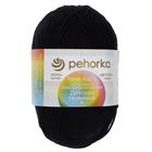 Пряжа для вязания спицами, крючком «Пехорский текстиль. Детская новинка», 100% акрил, 200 м/50 г, (02 чёрный) - Фото 2