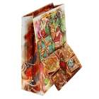 Пакет ламинированный с открыткой(блестки) «Посылка от деда мороза», 29 × 37 см - Фото 4