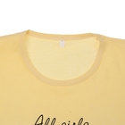 Комплект женский (футболка, шорты), цвет жёлтый, размер 42 (арт. FS2177) - Фото 2