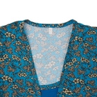 Комплект женский (халат, сорочка), цвет бирюзовый, размер 44 (арт. FS2195) - Фото 2