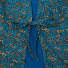 Комплект женский (халат, сорочка), цвет бирюзовый, размер 44 (арт. FS2195) - Фото 4