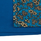 Комплект женский (халат, сорочка), цвет бирюзовый, размер 44 (арт. FS2195) - Фото 5