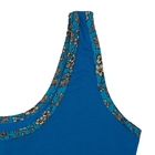Комплект женский (халат, сорочка), цвет бирюзовый, размер 44 (арт. FS2195) - Фото 10