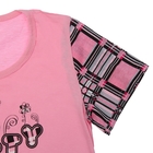 Комплект женский (футболка, шорты), цвет розовый, размер 42 (арт. FS2162b) - Фото 4