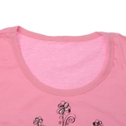 Комплект женский (футболка, шорты), цвет розовый, размер 44 (арт. FS2162b) - Фото 3