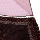 Комплект женский (халат, топ, шорты), цвет розово-коричневый, размер 42 (арт. FS2172) - Фото 13