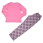 Комплект женский (кофта, брюки), цвет розовый, размер 46 (арт. FS2214) - Фото 9