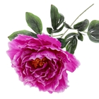 цветы искусственные пион 60 см, d-16см фиолетовый - Фото 2