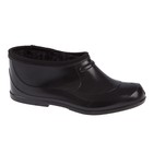 Галоши ПВХ арт. Г201.1-С сукно (черный) (р. 43) - Фото 1