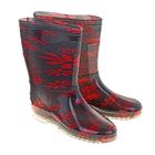 Сапоги женские ПВХ арт. С312-цв без утеп. (МИКС) (р. 39) - Фото 1