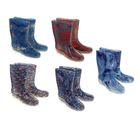 Сапоги женские ПВХ арт. С312-цв без утеп. (МИКС) (р. 39) - Фото 2