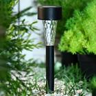 Фонарь садовый на солнечной батарее "Трапеция" 37,5 см, d-5,3 см, LED - Фото 2