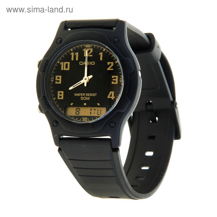 Часы наручные мужские Casio AW-49H-1B - Фото 1
