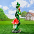 Садовая фигура "Лягушка влюбленная" 14х19х48см - Фото 2