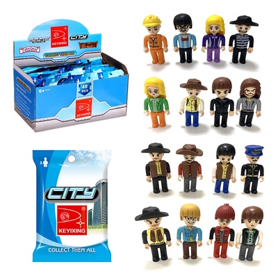 Фигурки для конструктора «Город», МИКС