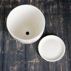 Горшок цветочный "Марка" № 4 Высокий овал 2,6л - Фото 4