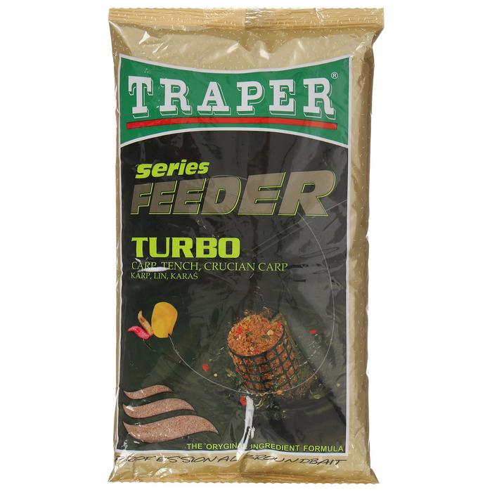 Прикормка Traper Feeder Series Turbo Карп-Линь-Карась, 1 кг - Фото 1