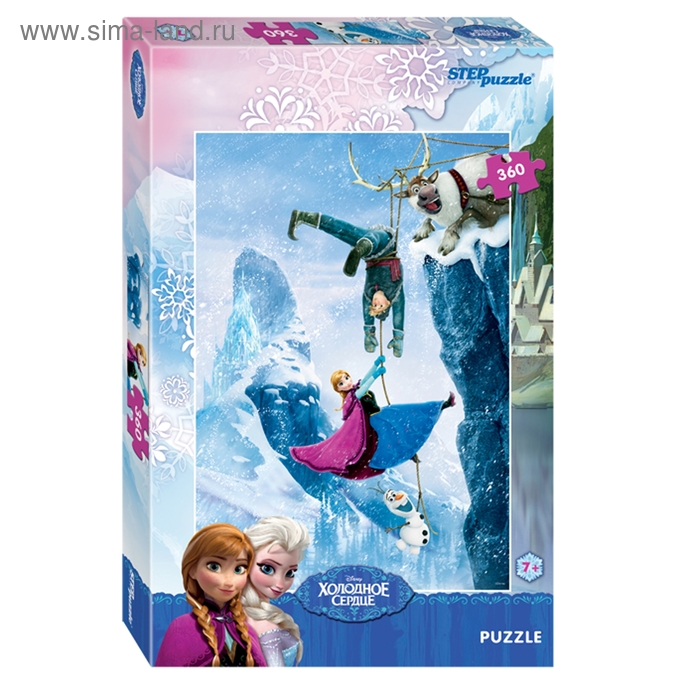 Пазлы Disney «Холодное сердце», 360 элементов - Фото 1