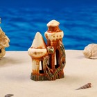 Декорация для аквариума "Куполок двойной", 8х10х16 см, микс - Фото 1