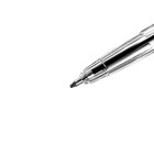 Ручка шариковая Carioca Corvina 51, прозрачный корпус, узел 1.0 мм, чернила чёрные - Фото 3