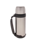 Термос Tourism с ручкой с изгибом, 1600 мл, 2 кружки, 24 ч, хром - Фото 3