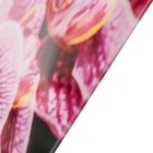 Картина модульная на стекле "Орхидея со свечой" 2-25*50, 1-50*50 см, 100*50см - Фото 2