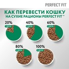 Сухой корм Perfect Fit для стерилизованных кошек, курица, 650 г - Фото 6