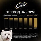 Влажный корм Cesar для собак, говядина с овощами, в соусе, пауч, 85 г - Фото 6