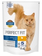 Сухой корм Perfect Fit для домашних кошек, курица, 650 г - Фото 2