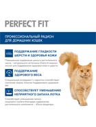 Сухой корм Perfect Fit для домашних кошек, курица, 650 г - Фото 4