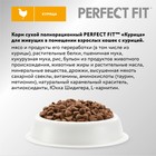Сухой корм Perfect Fit для домашних кошек, курица, 650 г - Фото 5