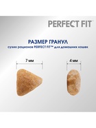 Сухой корм Perfect Fit для домашних кошек, курица, 650 г - Фото 5